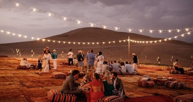 Luxury experiences in Marrakech including desert and hot air balloon