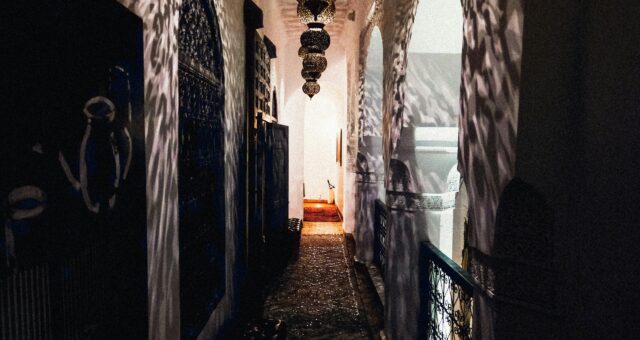 Luxury spa in Marrakech with traditional Moroccan hammam