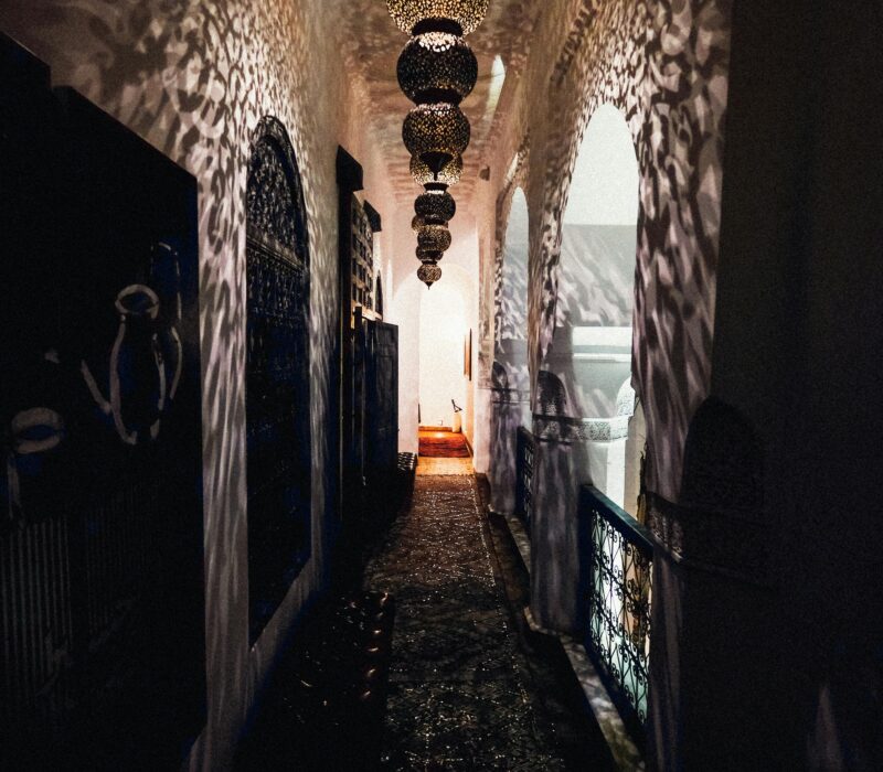 Luxury spa in Marrakech with traditional Moroccan hammam